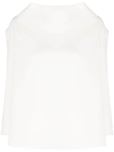 Beige Women's Armani Emporio Cady Lightweight Tops | SUFNTIR