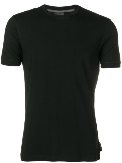 Black Men's Armani Emporio Slim Fit T Shirts | KDCUM1K