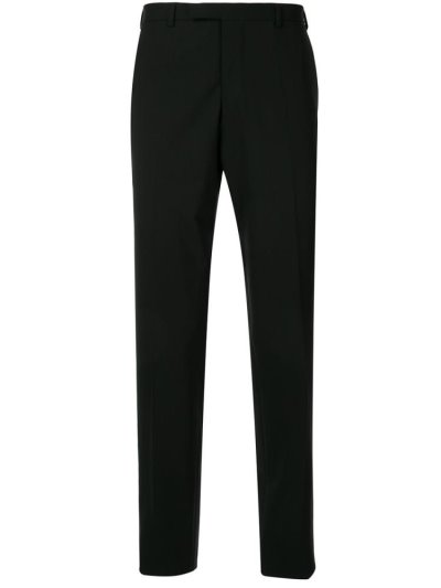 Black Men's Armani Emporio Slim Tailored Pants Pants | P5FFFB8