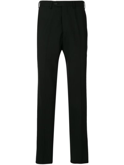 Black Men's Armani Emporio Slim Tailored Pants Pants | V41W6TL