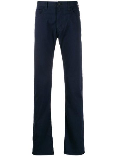 Blue Men's Armani Emporio Classic Chinos | A0XS17H