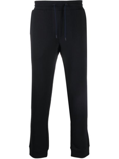 Blue Men's Armani Emporio Slim Fit Track Pants | 0XD5PJK