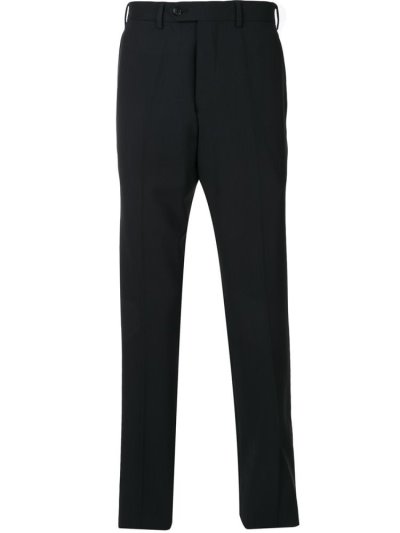 Blue Men's Armani Emporio Slim Tailored Pants Pants | UOREL7D