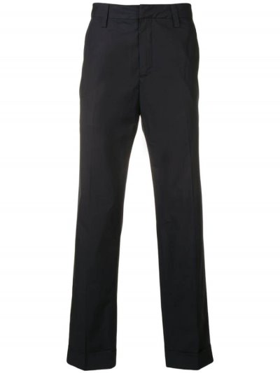 Blue Men's Armani Emporio Straight Leg Cargo Pants | O2FLXMR