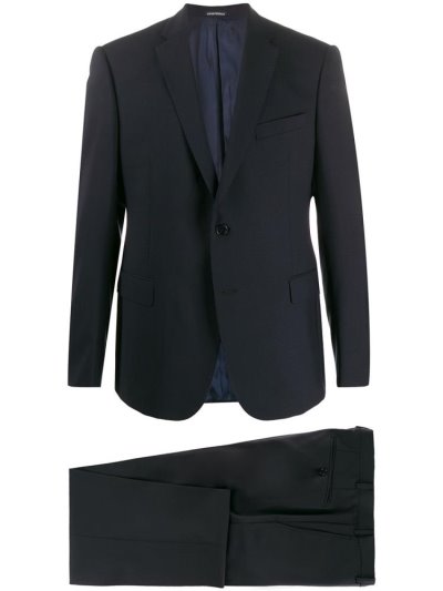 Blue Men's Armani Emporio Tailored Suits | OBNXN4I