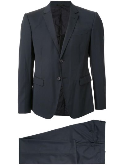 Blue Men's Giorgio Armani Two Piece Suits | 2MNCGNC