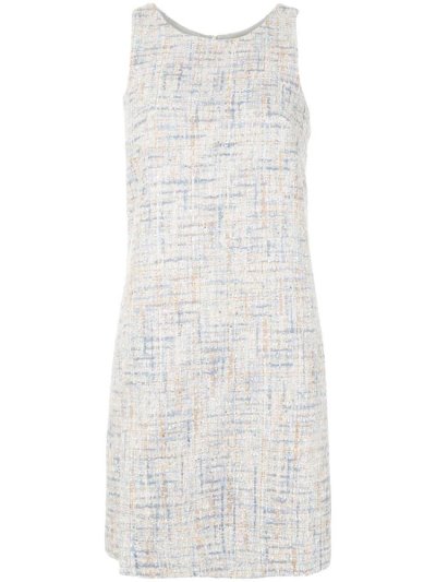 Multicolor Women's Armani Emporio Tweed Shift Dress Dress | 467IK13