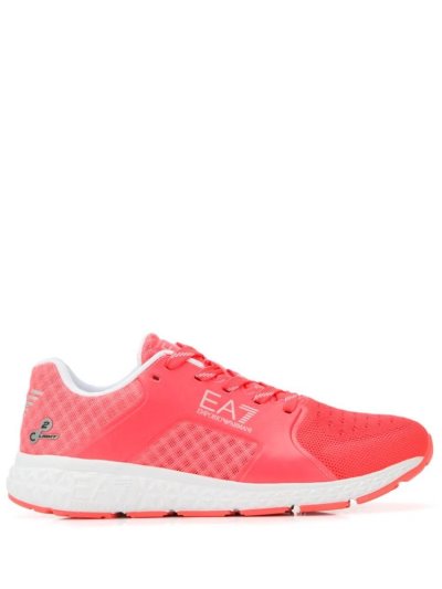 Pink Women's Ea7 Emporio Armani Low Top Sneakers | JGQ5KVU