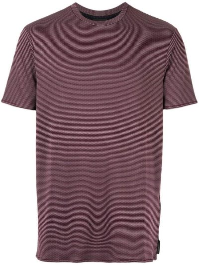 Red / White Men's Armani Emporio Printed Straight Fit T Shirts | ACIIFTR