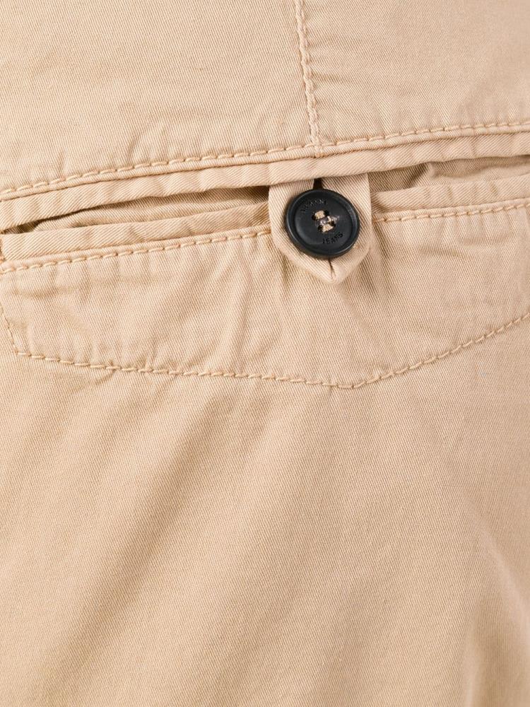 Beige Men's Armani Jeans Straight Leg Chinos | AYLA6X3