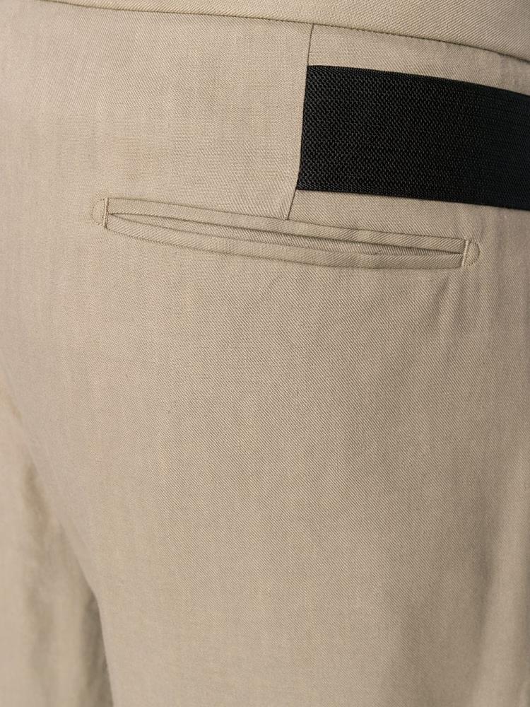 Beige Men's Giorgio Armani Loose Fit Chinos | WTOOPQ0