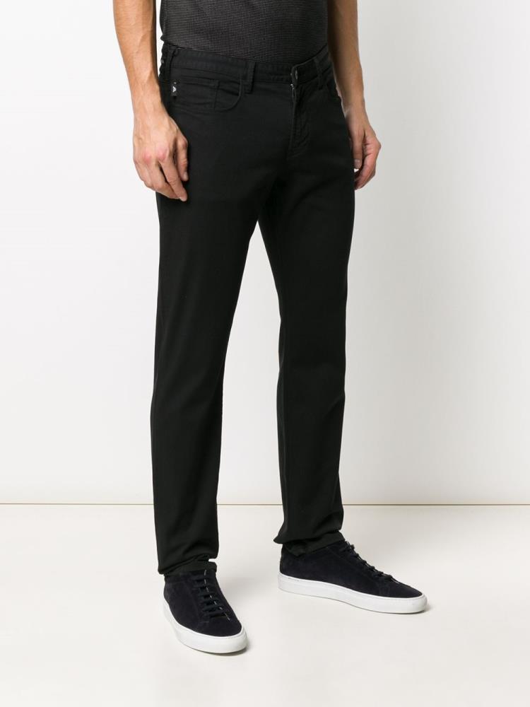 Black Men's Armani Emporio 999 Jeans | XJAECG9