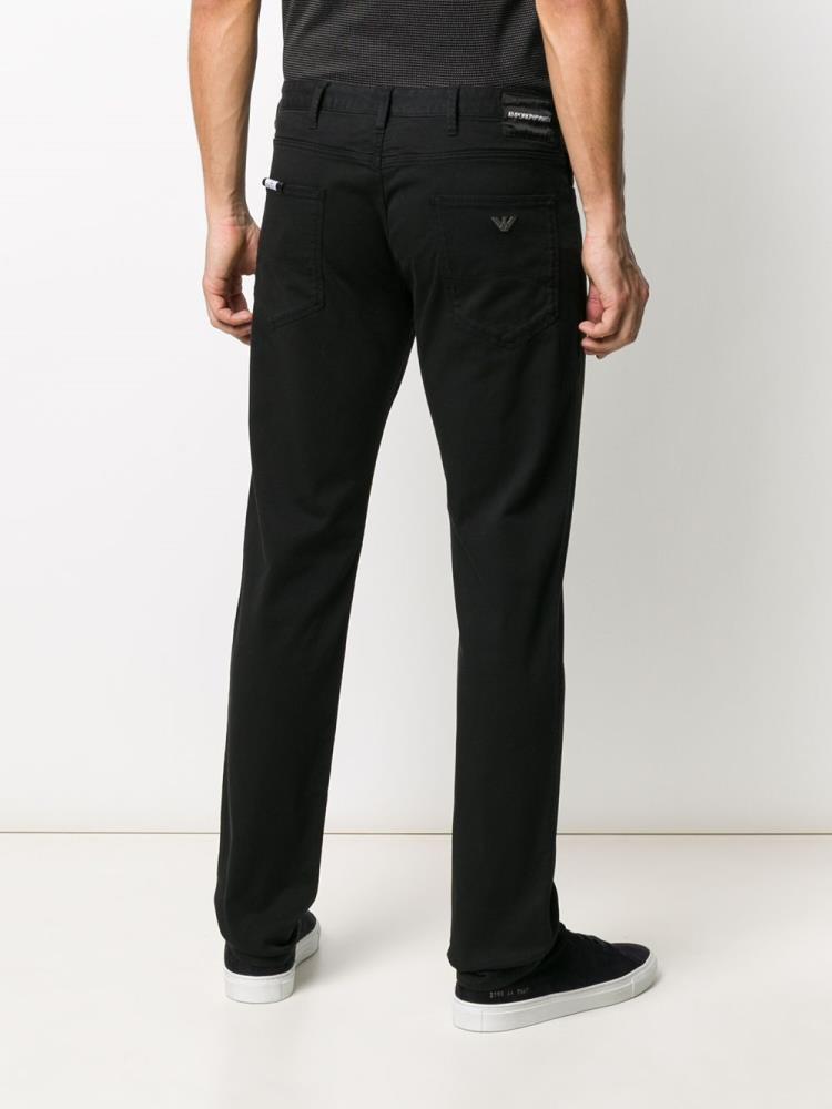 Black Men's Armani Emporio 999 Jeans | XJAECG9