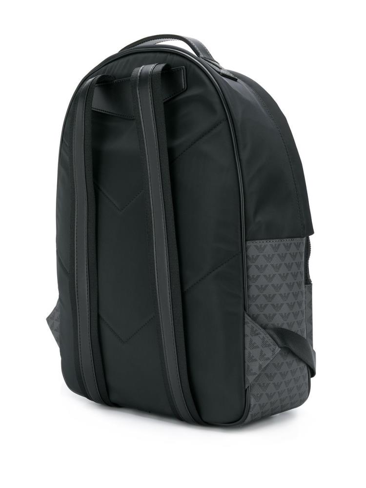 Black Men's Armani Emporio Classic Backpacks | 9TKT3ZV