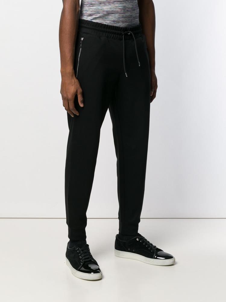 Black Men's Armani Emporio Classic Track Pants | YKVK44S