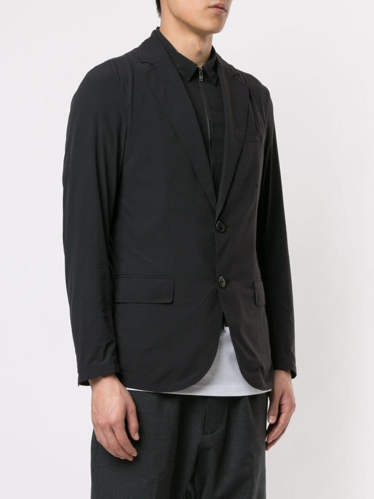 Black Men's Armani Emporio Double Layer Blazers | KTRWX6S