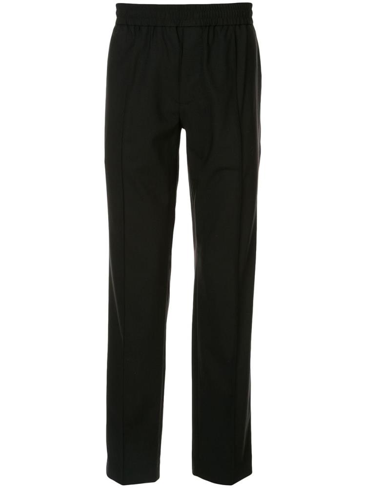 Black Men\'s Armani Emporio Elasticated Waist Pants | STOZ0KR