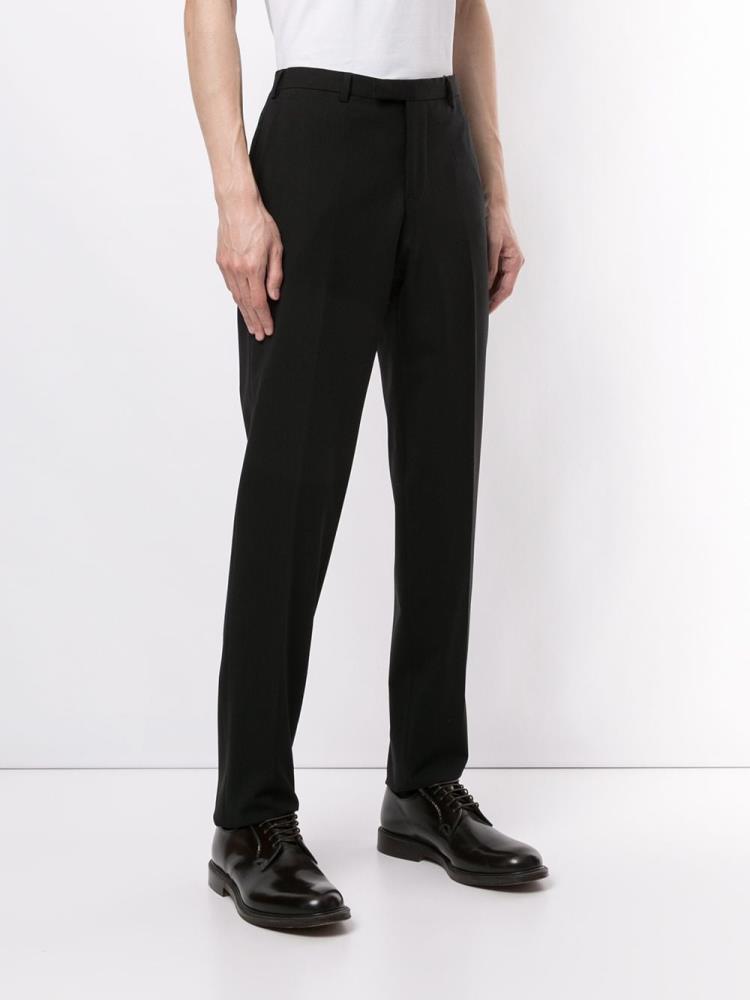 Black Men's Armani Emporio Slim Tailored Pants Pants | P5FFFB8