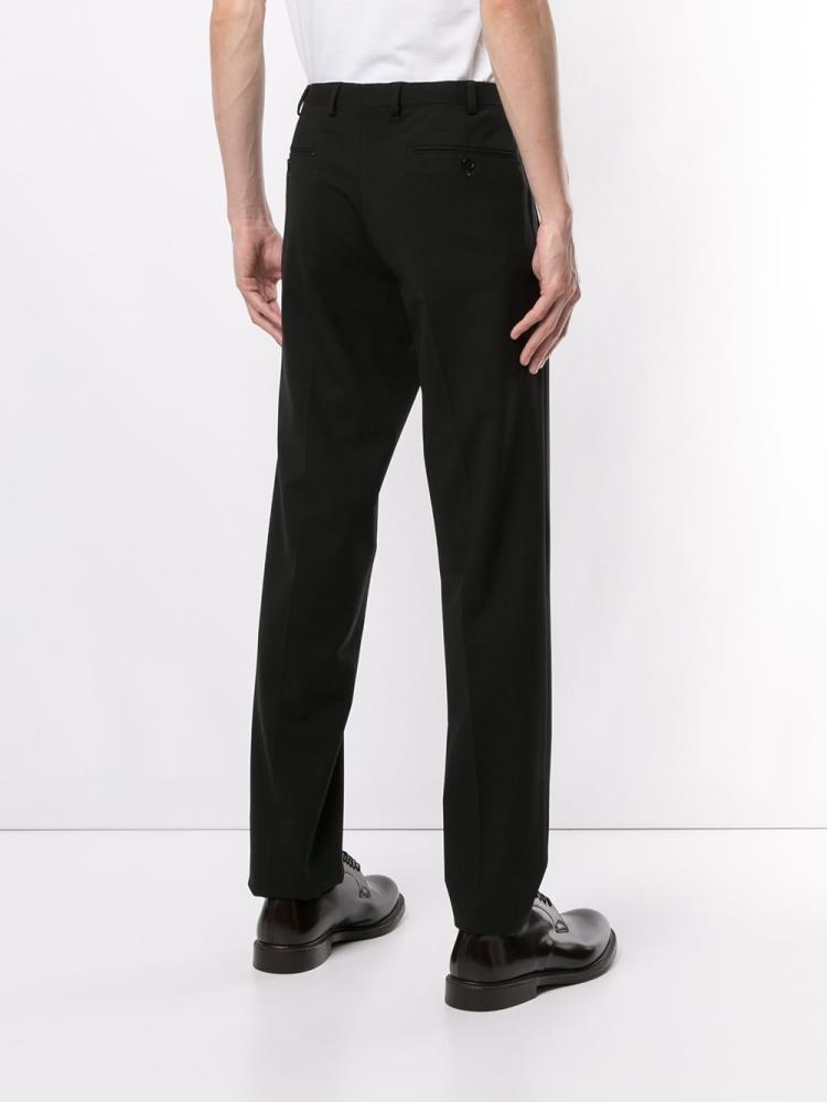 Black Men's Armani Emporio Slim Tailored Pants Pants | P5FFFB8