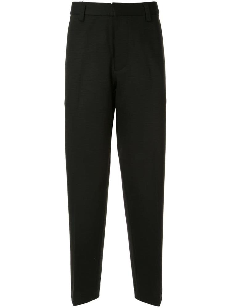 Black Men\'s Armani Emporio Tapered Tailored Pants Pants | CH90T37