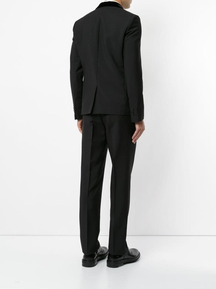 Black Men's Armani Emporio Two Piece Dinner Suits | 05ID3NP