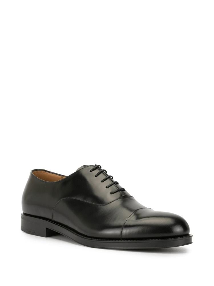 Black Men's Giorgio Armani Ga Man Lace Up Shoes Shoes | Q9EO499