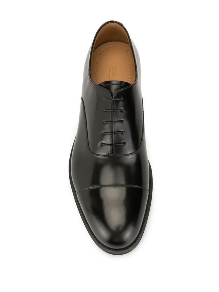 Black Men's Giorgio Armani Ga Man Lace Up Shoes Shoes | Q9EO499