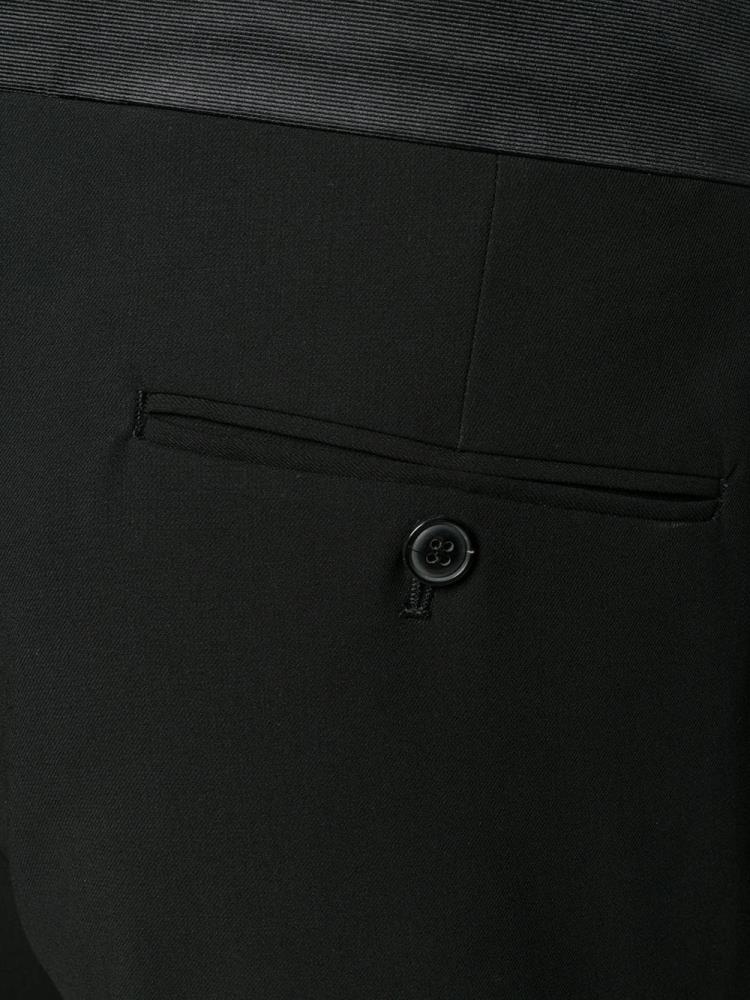 Black Men's Giorgio Armani Two Piece Suits | SUB364P