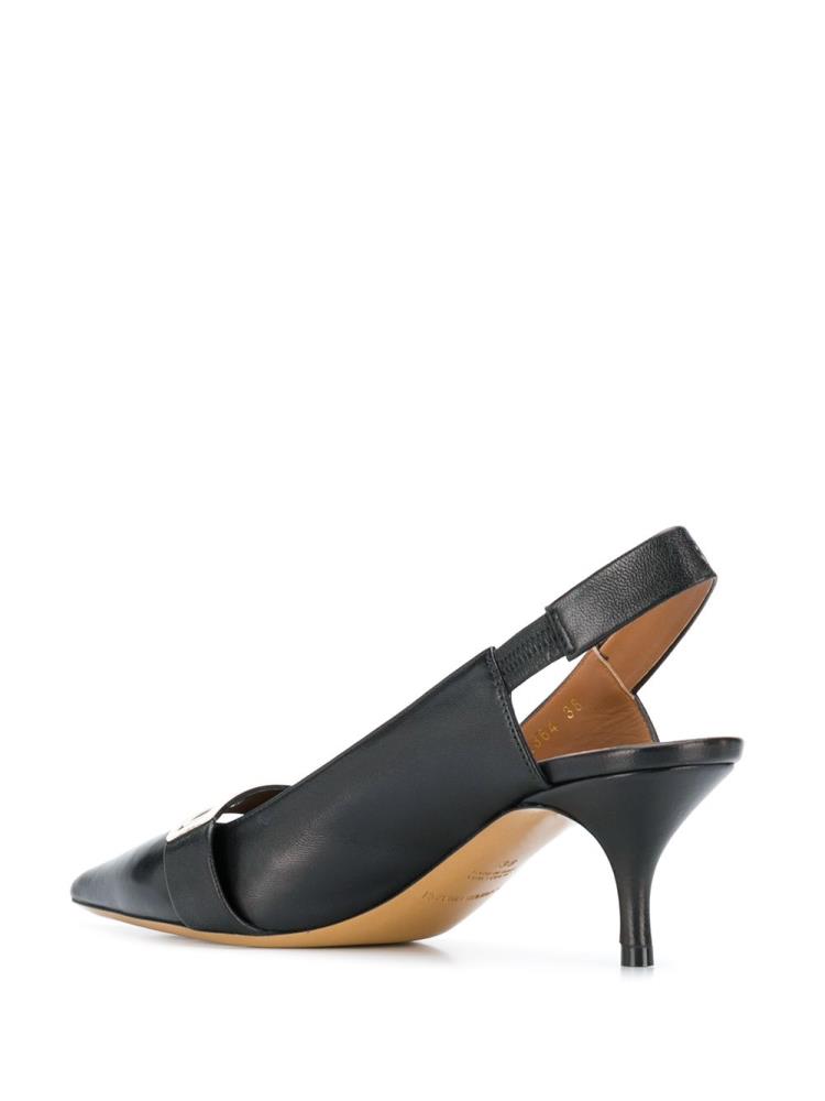 Black Women's Armani Emporio Slingback Pumps | L75J3LL