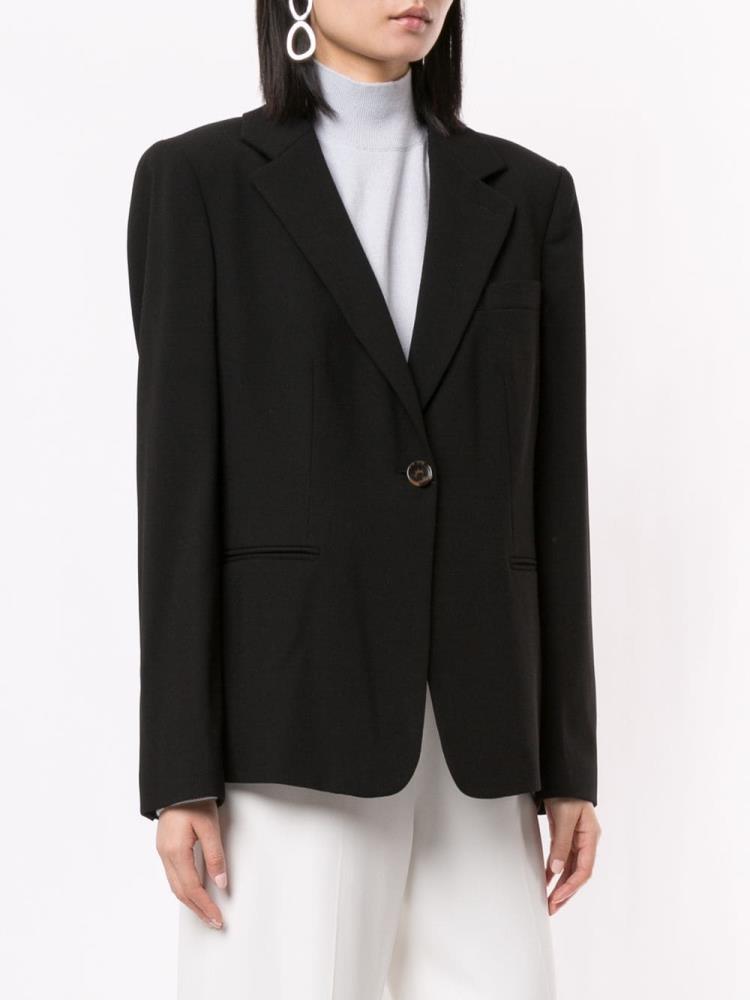 Black Women's Giorgio Armani Oversized Tailored Blazers | UNRACYJ