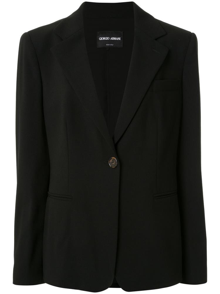 Black Women\'s Giorgio Armani Oversized Tailored Blazers | UNRACYJ