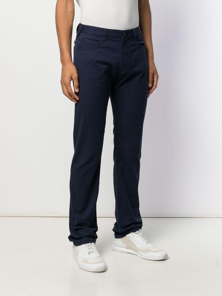 Blue Men's Armani Emporio Classic Chinos | A0XS17H