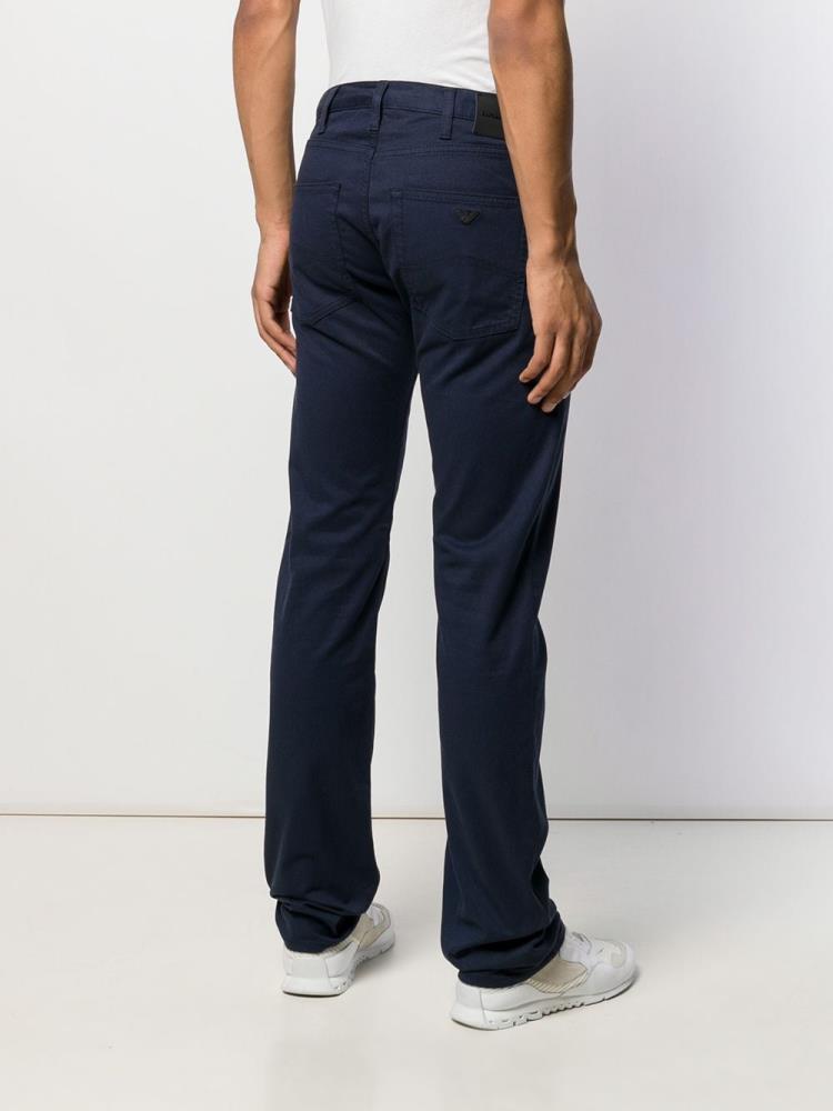 Blue Men's Armani Emporio Classic Chinos | A0XS17H