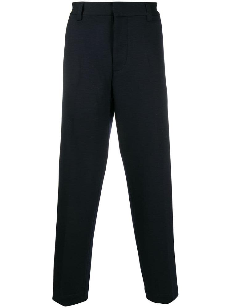 Blue Men\'s Armani Emporio Regular Fit Pants | TJV2EHJ