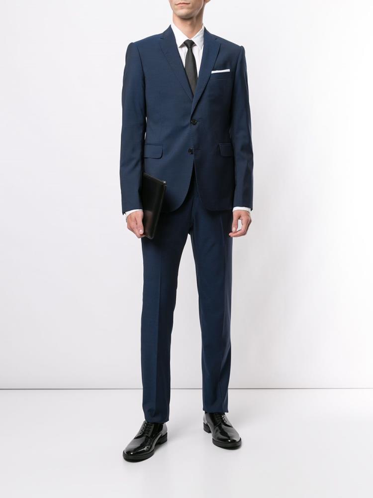 Blue Men's Armani Emporio Two Piece Suits | JJQ0OP8