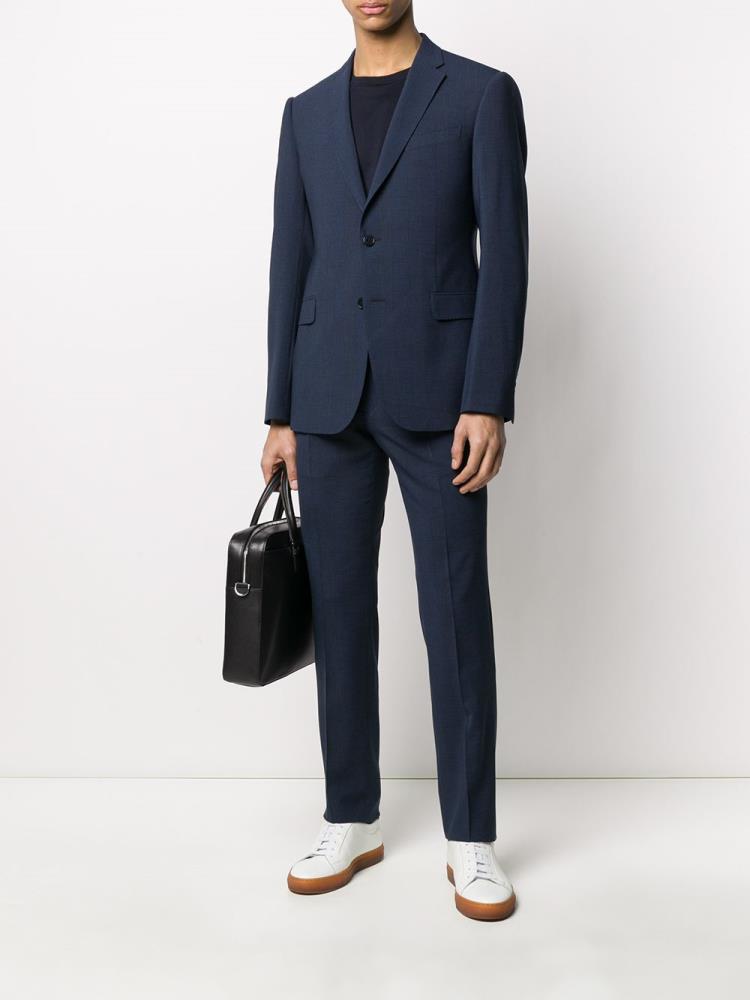 Blue Men's Armani Emporio Two Piece Suits | NHI0UXP