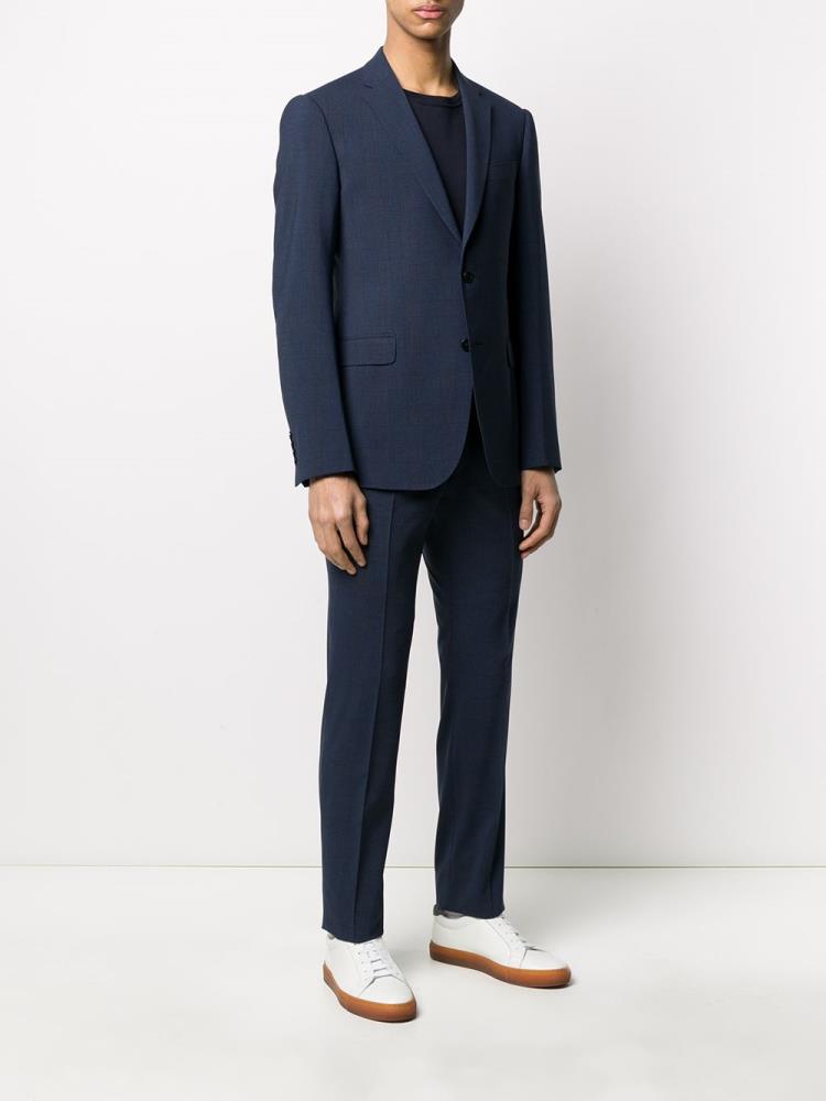 Blue Men's Armani Emporio Two Piece Suits | NHI0UXP