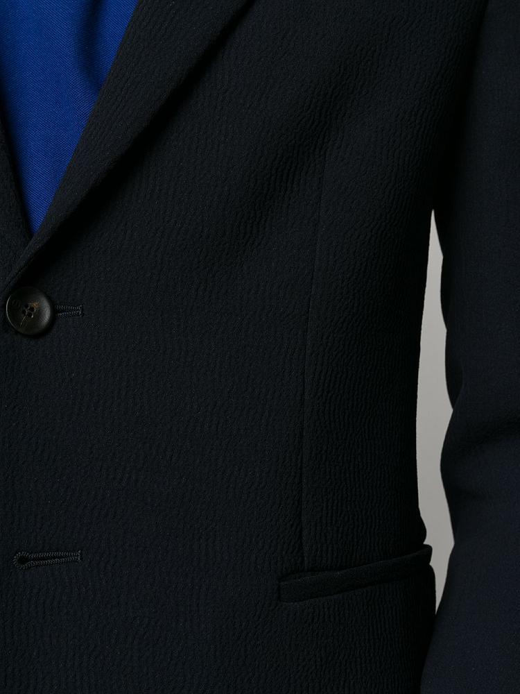 Blue Men's Giorgio Armani Fitted Formal Blazers | YAEM30B