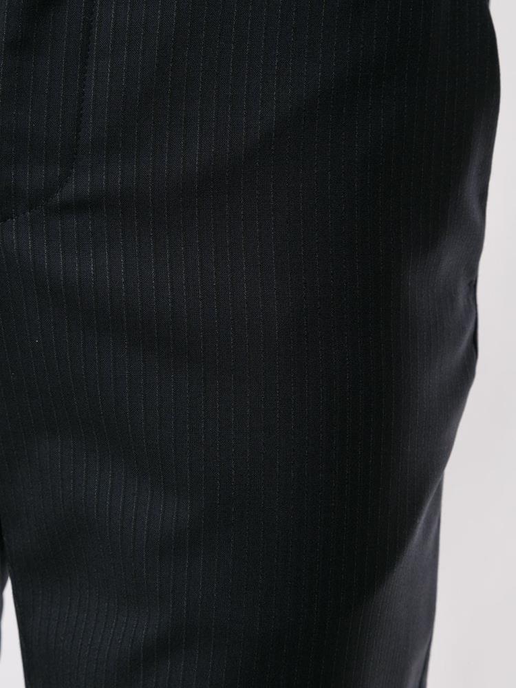 Blue Men's Giorgio Armani Pinstripe Two Piece Suits | IXMI027