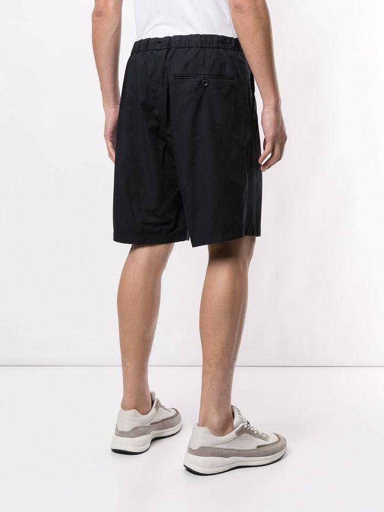 Blue Men's Giorgio Armani Relaxed Fit Drawstring Shorts | 7VA1S0Q