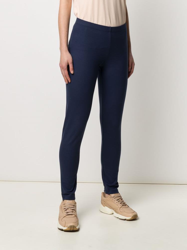 Blue Women's Ea7 Emporio Armani Stretch Fit Leggings | 61O7TZK