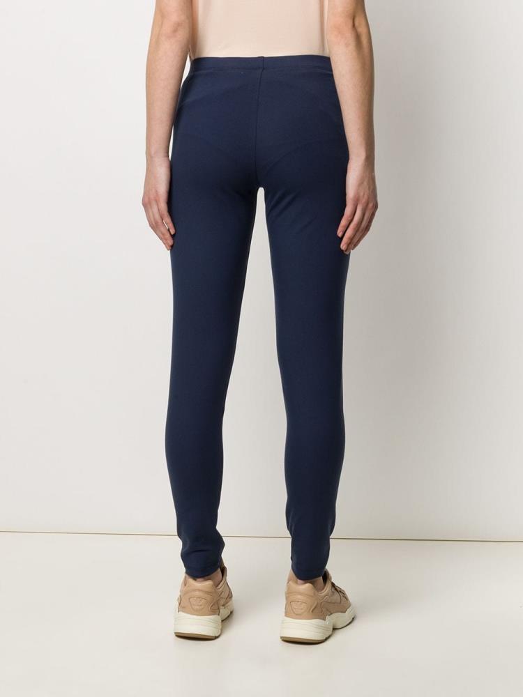 Blue Women's Ea7 Emporio Armani Stretch Fit Leggings | 61O7TZK