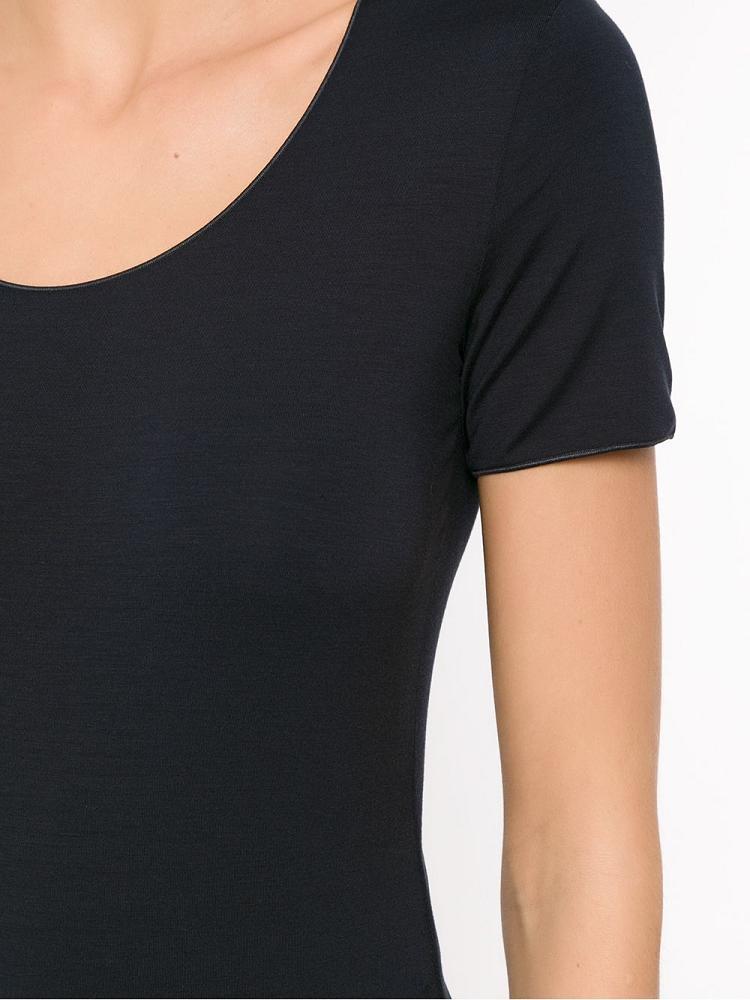 Blue Women's Armani Emporio Slim Fit T Shirts | OOS050I