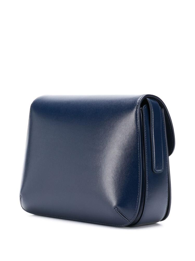 Blue Women's Giorgio Armani La Prima Shoulder Bags | O93EF0J