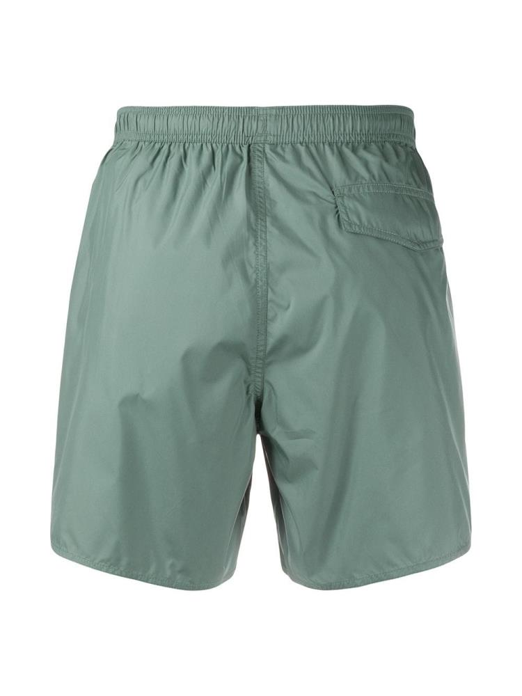 Green Men's Armani Emporio Drawstring Waist Swim Shorts | MSXS5C7