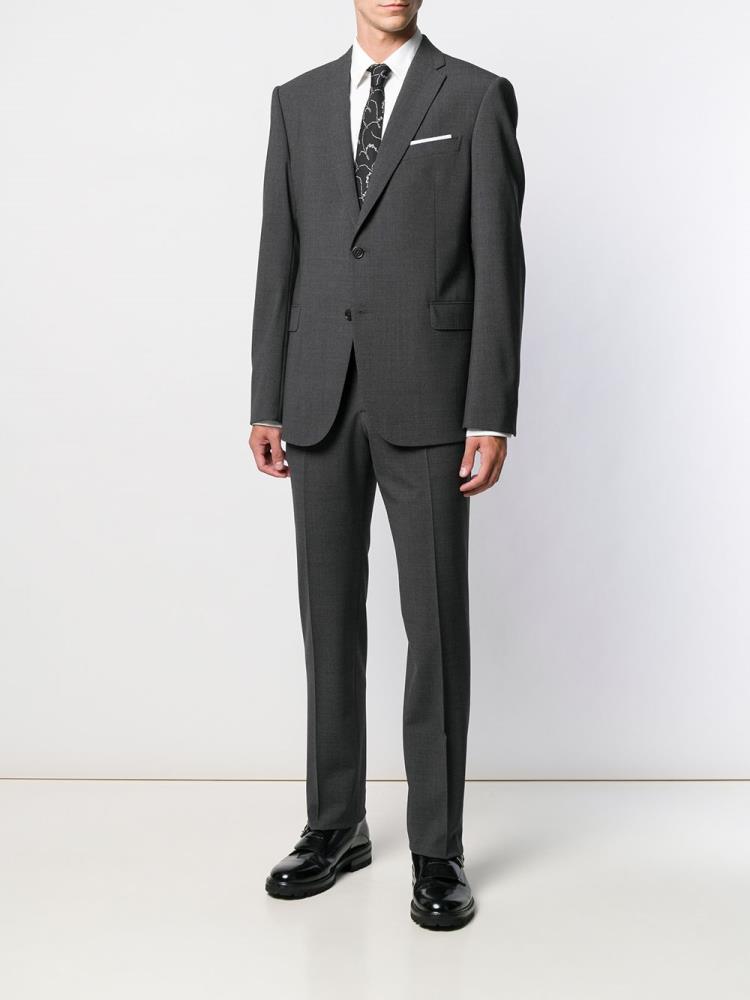 Grey Men's Armani Emporio Formal Suits | 9VRECTX