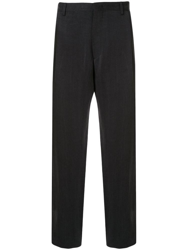 Grey Men\'s Giorgio Armani Corduroy Pants | CRQK4V3