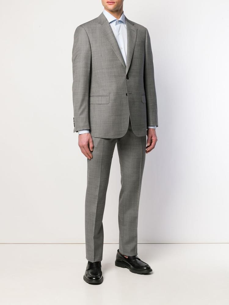 Grey Men's Giorgio Armani Formal Two Piece Suits | SP1N30K