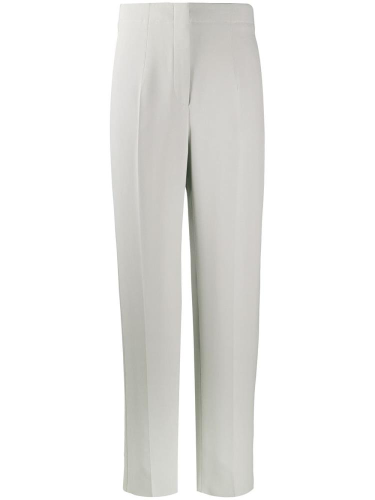 Grey Women\'s Giorgio Armani Flared Style Pants | DUE4O3P