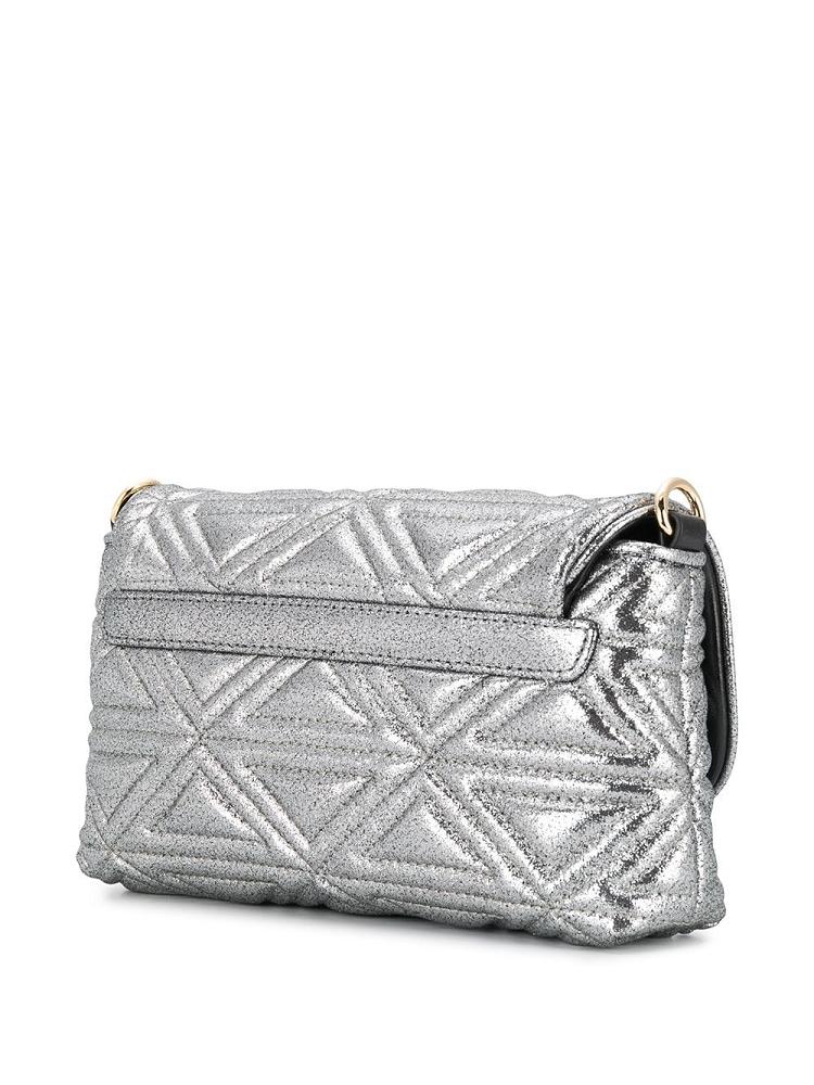 Metal Women's Armani Emporio Quilted Shoulder Bags | AJI6QMF